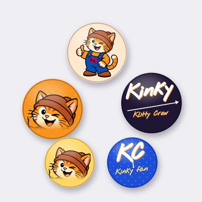 Kinky button set