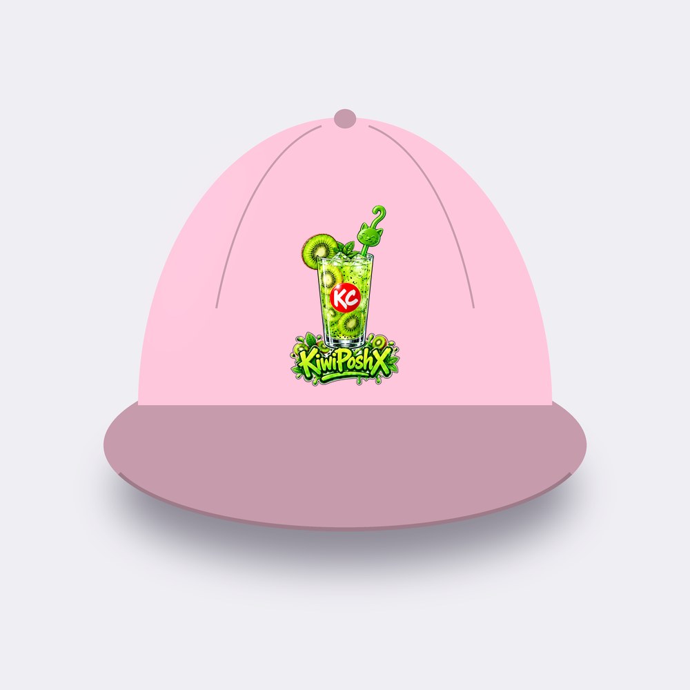 KC Drink KiwiPoshX cap – blossom pink