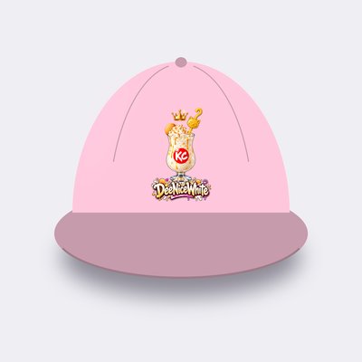 KC Drink DeeNiceWhite キャップ – ブロッサムピンク