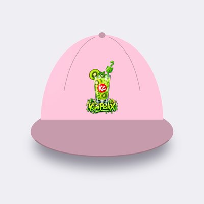 KC Drink KiwiPoshX キャップ – ブロッサムピンク