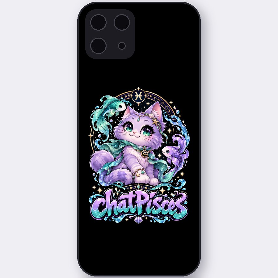 Astrocats ChatPisces phone case