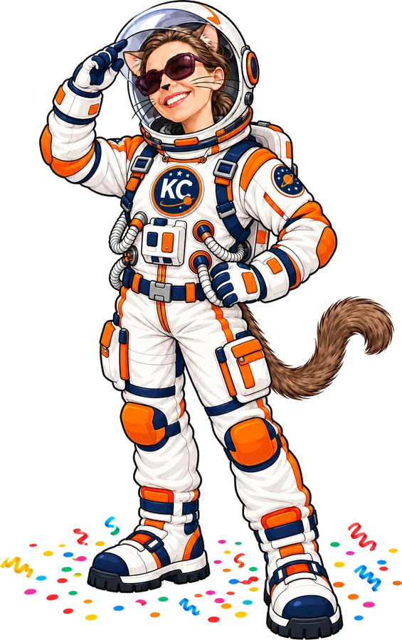 DeeNice from the Klitty Crew – astronaut look
