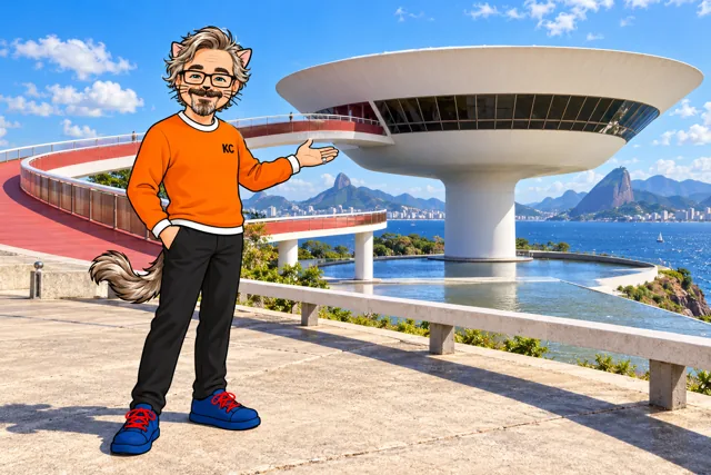 A museum like a flying saucer – the Klitty Crew at Niterói, Rio de Janeiro