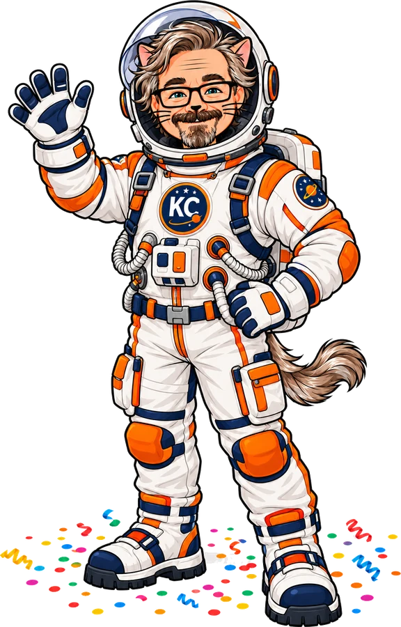 VenRod della Klitty Crew – look da astronauta