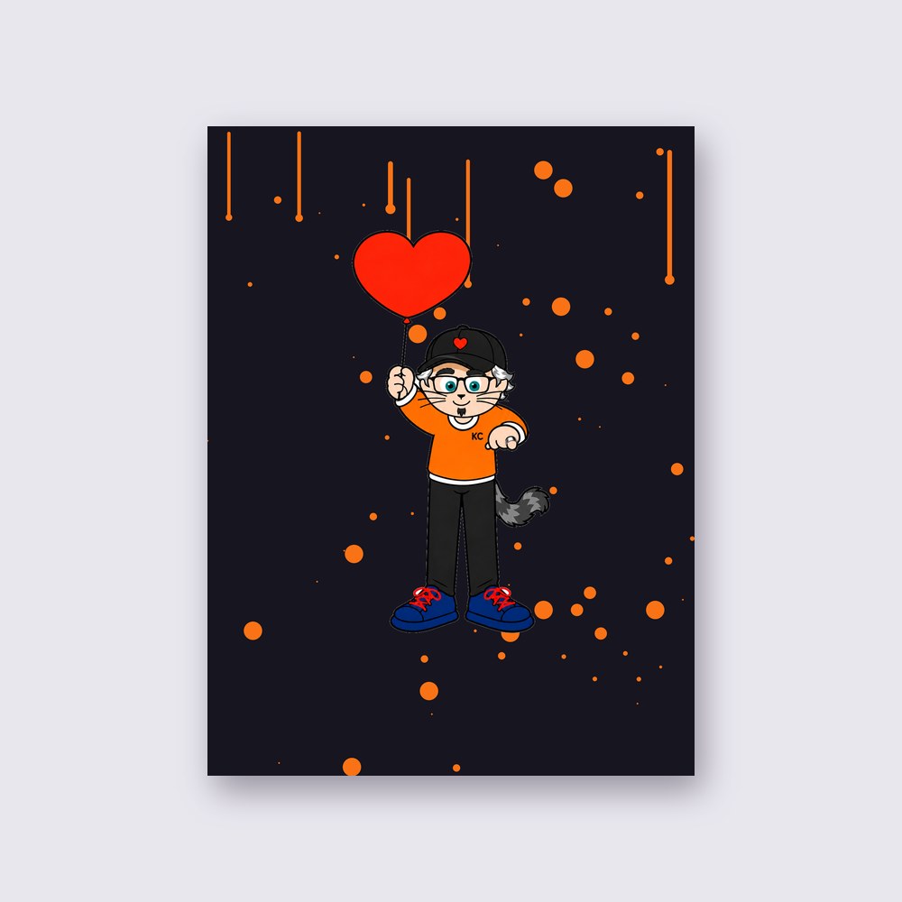 VenRod from the Klitty Crew poster on a wall