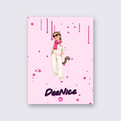 DeeNice from the Klitty Crew poster