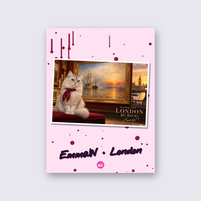 Postcard from London by EmmaW poster