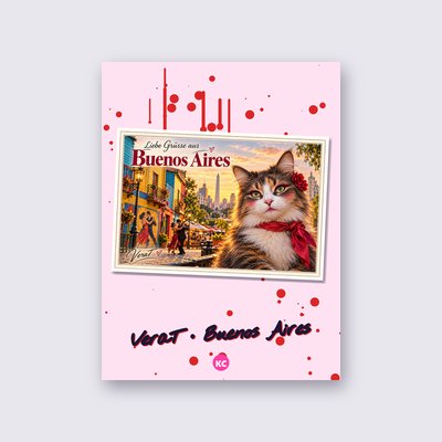 Postcard from Buenos Aires by VeraT poster