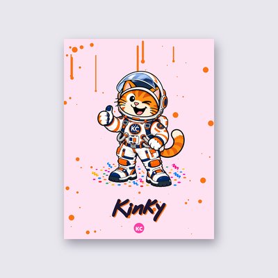 Kinky the astronaut poster