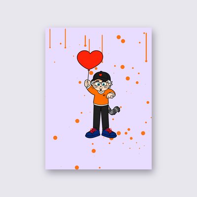 VenRod from the Klitty Crew poster – Lilac background