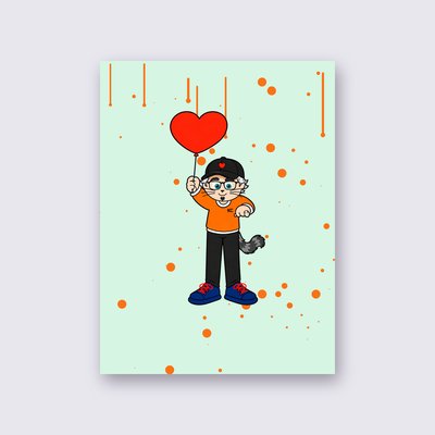 VenRod from the Klitty Crew poster – Mint background