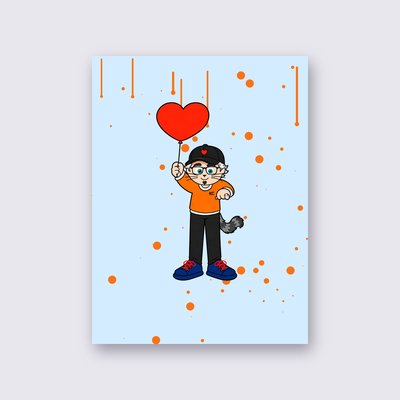 VenRod from the Klitty Crew poster – Sky blue background