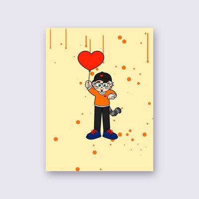 VenRod from the Klitty Crew poster – Yellow background