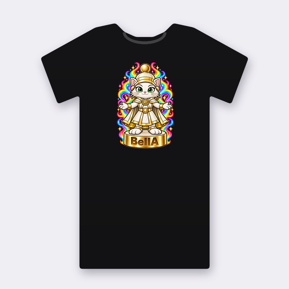 KC Chess BellA T-shirt – black street art T-shirt