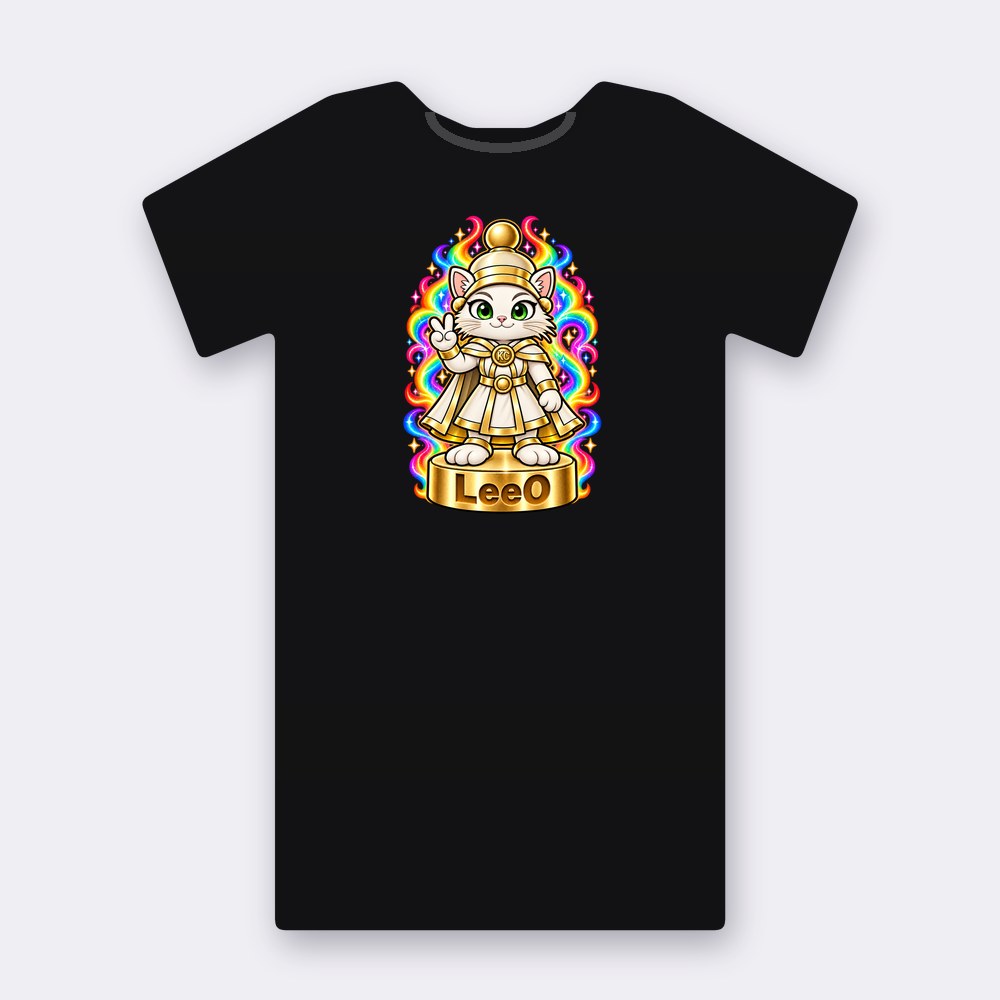 KC Chess LeeO T-shirt – black street art T-shirt