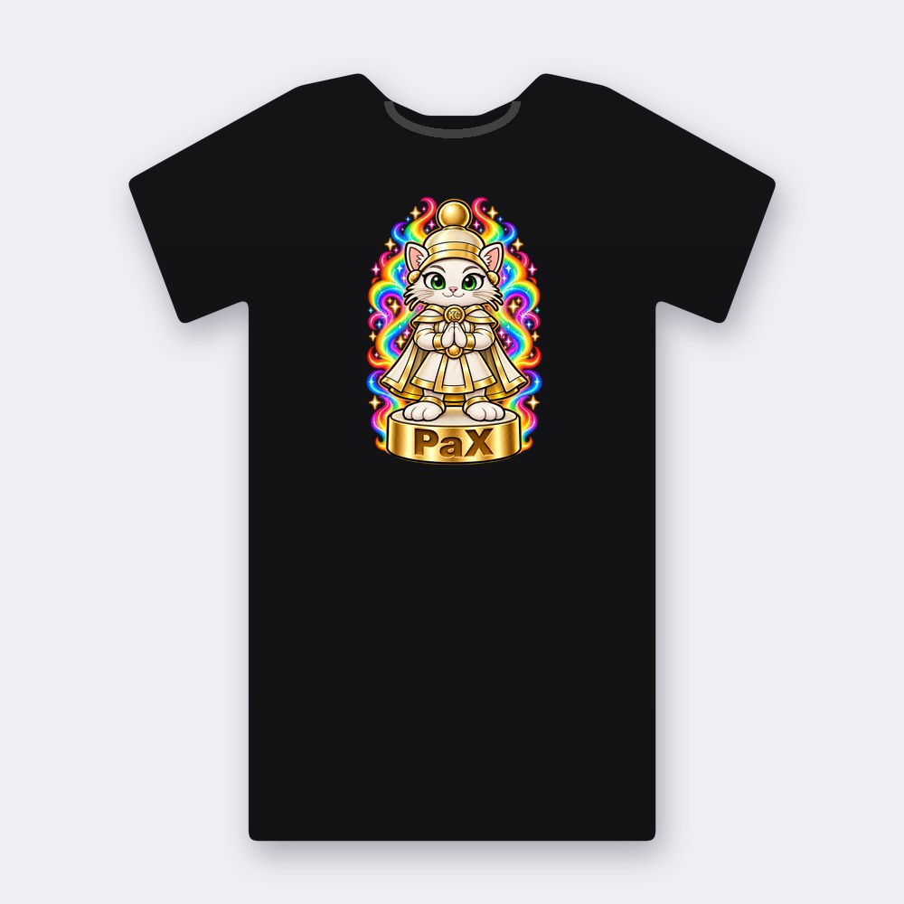 KC Chess PaX T-shirt – black street art T-shirt