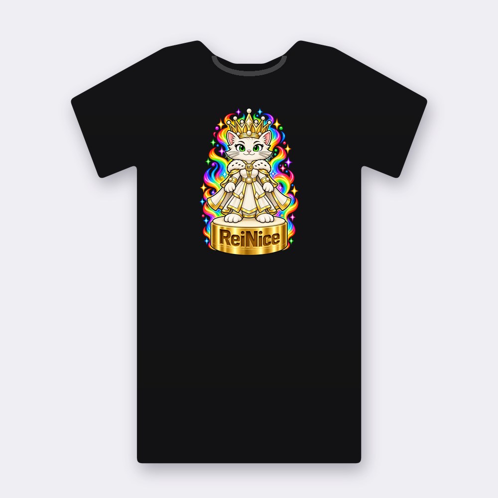 KC Chess ReiNice T-shirt – black street art T-shirt