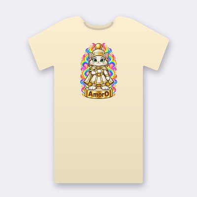 KC Chess AmorO – natural Klitty Crew T-shirt