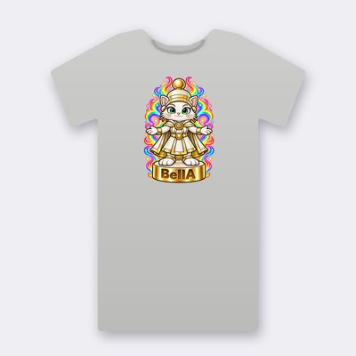KC Chess BellA – heather grey Klitty Crew T-shirt