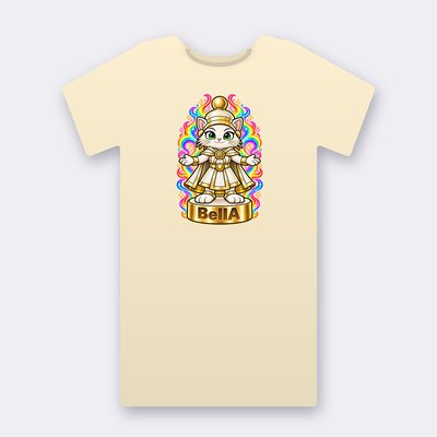 KC Chess BellA – natural Klitty Crew T-shirt