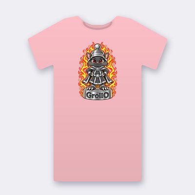 KC Chess GrollO – pink Klitty Crew T-shirt
