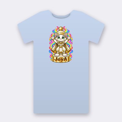 KC Chess JoyA – baby blue Klitty Crew T-shirt