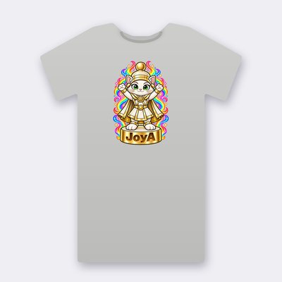 KC Chess JoyA – heather grey Klitty Crew T-shirt