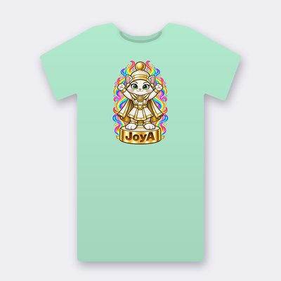 KC Chess JoyA – mint Klitty Crew T-shirt