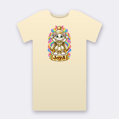 KC Chess JoyA – natural Klitty Crew T-shirt