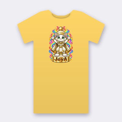 KC Chess JoyA – yellow Klitty Crew T-shirt