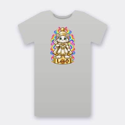KC Chess LeeO – heather grey Klitty Crew T-shirt