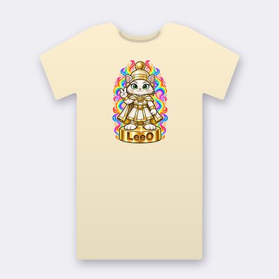 KC Chess LeeO – natural Klitty Crew T-shirt
