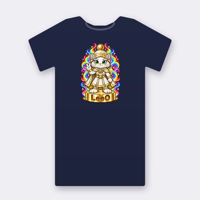 KC Chess LeeO – navy Klitty Crew T-shirt