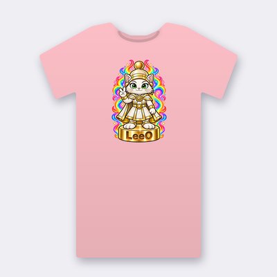 KC Chess LeeO – pink Klitty Crew T-shirt