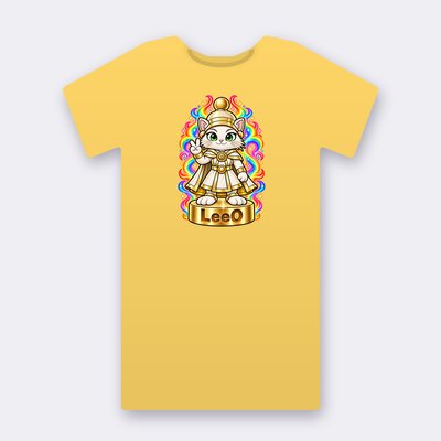 KC Chess LeeO – yellow Klitty Crew T-shirt