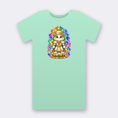 KC Chess LucindA – mint Klitty Crew T-shirt