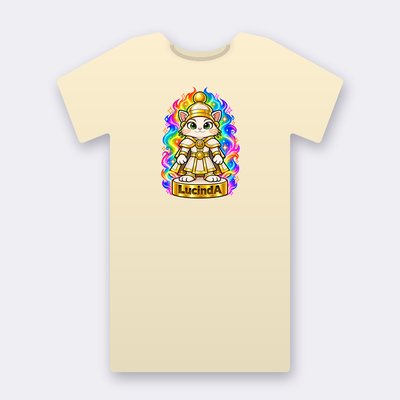 KC Chess LucindA – natural Klitty Crew T-shirt