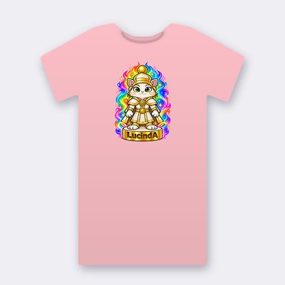 KC Chess LucindA – pink Klitty Crew T-shirt