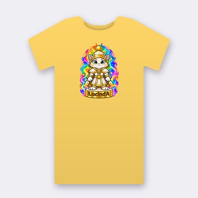 KC Chess LucindA – yellow Klitty Crew T-shirt