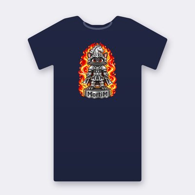 KC Chess MortiM – navy Klitty Crew T-shirt
