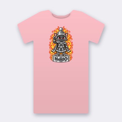 KC Chess NeidO – pink Klitty Crew T-shirt