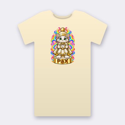 KC Chess PaX – natural Klitty Crew T-shirt