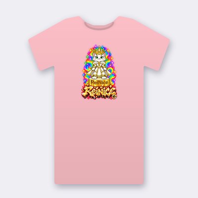 KC Chess ReiNice Graffiti – pink Klitty Crew T-shirt