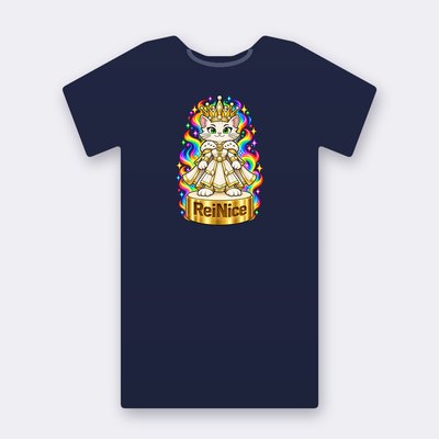 KC Chess ReiNice – navy Klitty Crew T-shirt
