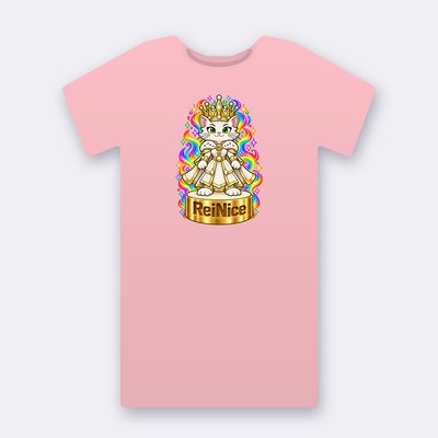 KC Chess ReiNice – pink Klitty Crew T-shirt