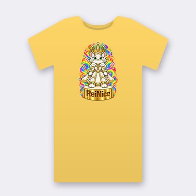 KC Chess ReiNice – yellow Klitty Crew T-shirt