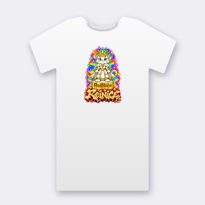 KC Chess ReiNice Graffiti – white Klitty Crew T-shirt