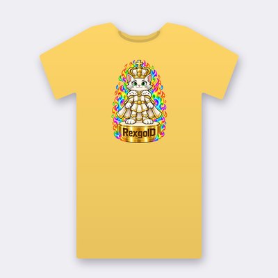KC Chess RexgolD – yellow Klitty Crew T-shirt