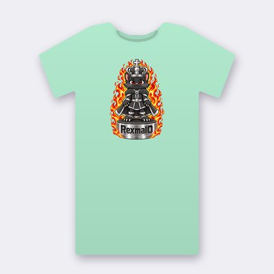 KC Chess RexmalO – mint Klitty Crew T-shirt