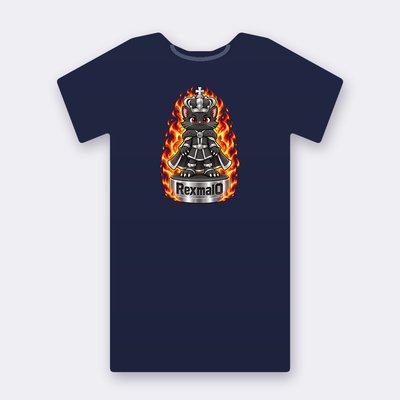 KC Chess RexmalO – navy Klitty Crew T-shirt